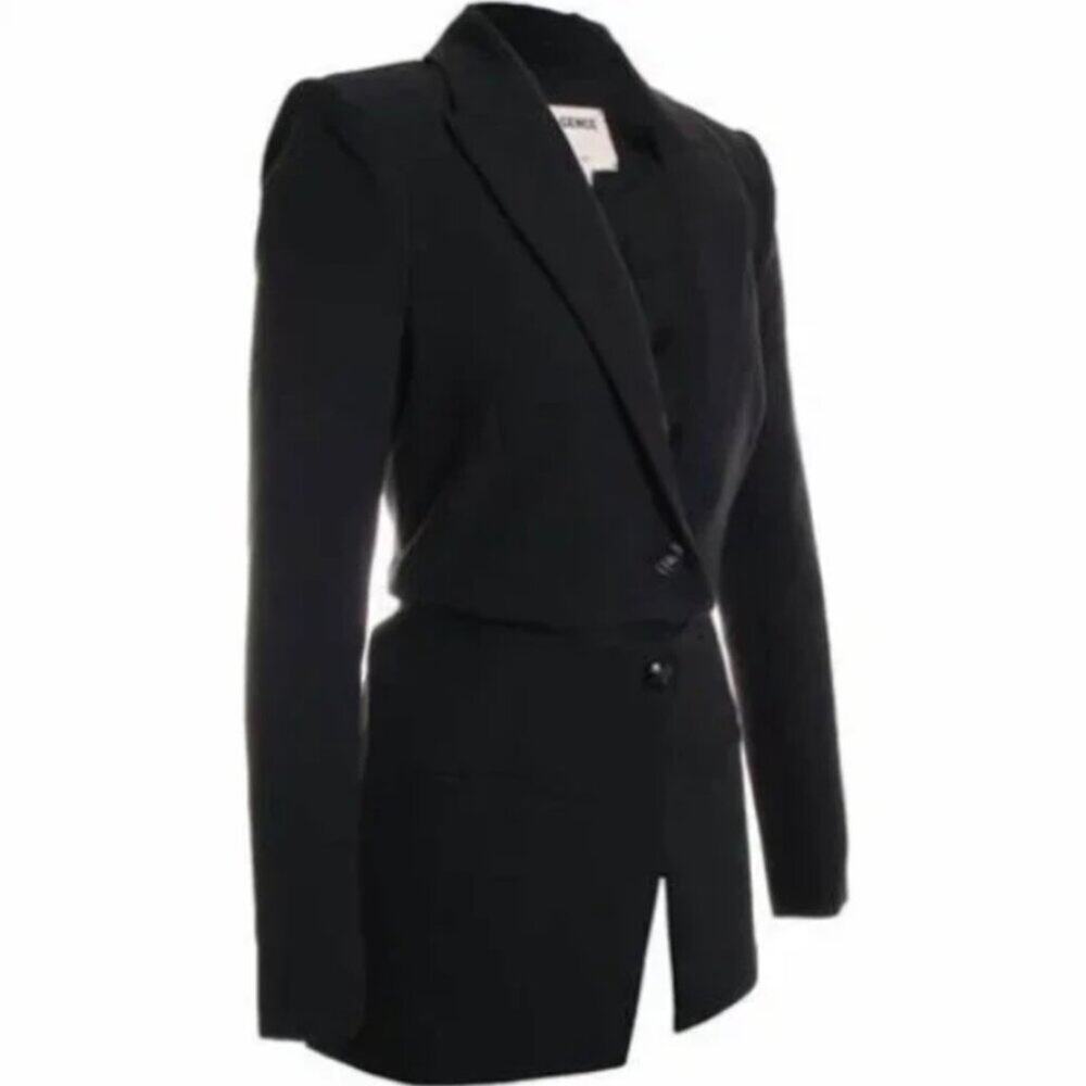 L'AGENCE Cora Detachable Bottom Blazer 4 - Picture 2 of 11